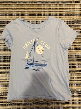 LOFT Light Blue Sailing Club Graphic Tee